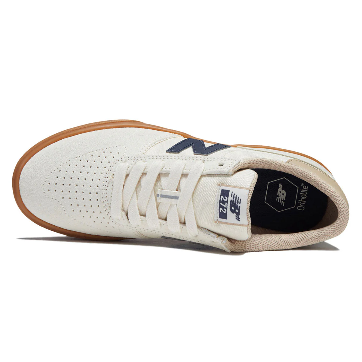 New Balance 272 Shoes - Sea Salt/Gum - Image 3
