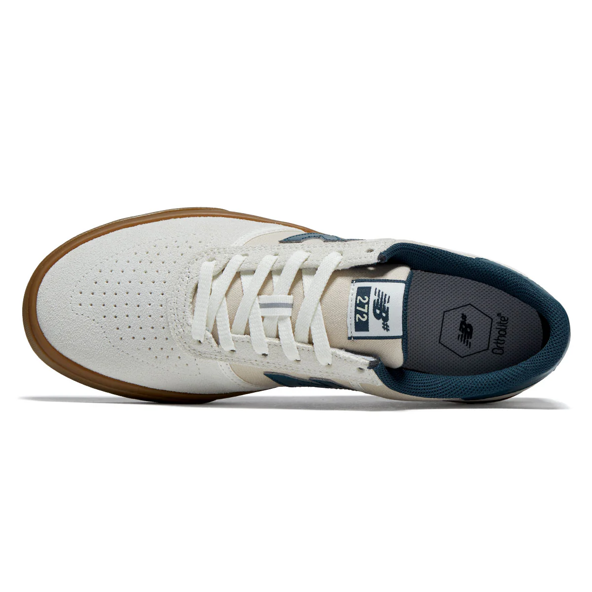 New Balance 272 Shoes - Sea Salt/Teal - Image 3