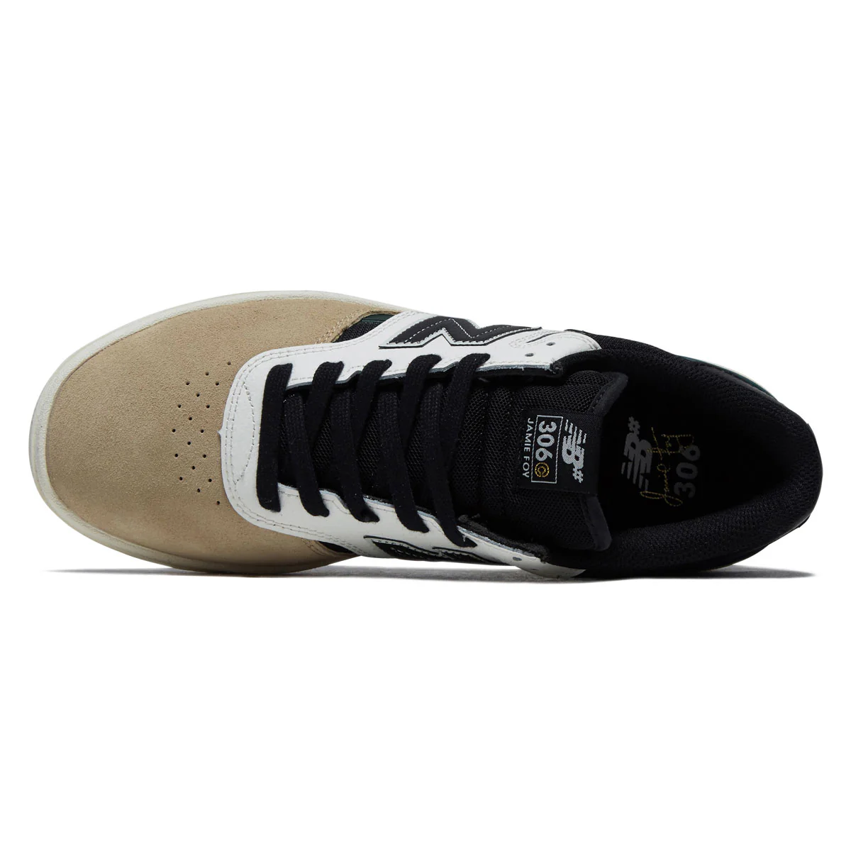 New Balance 306 Foy Cup Shoes - Tan/Black - Image 3