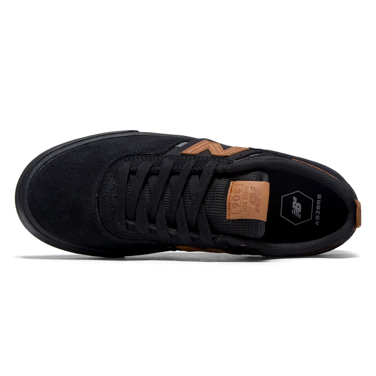 New Balance 306 Foy Shoes - Black/Tan - Image 3