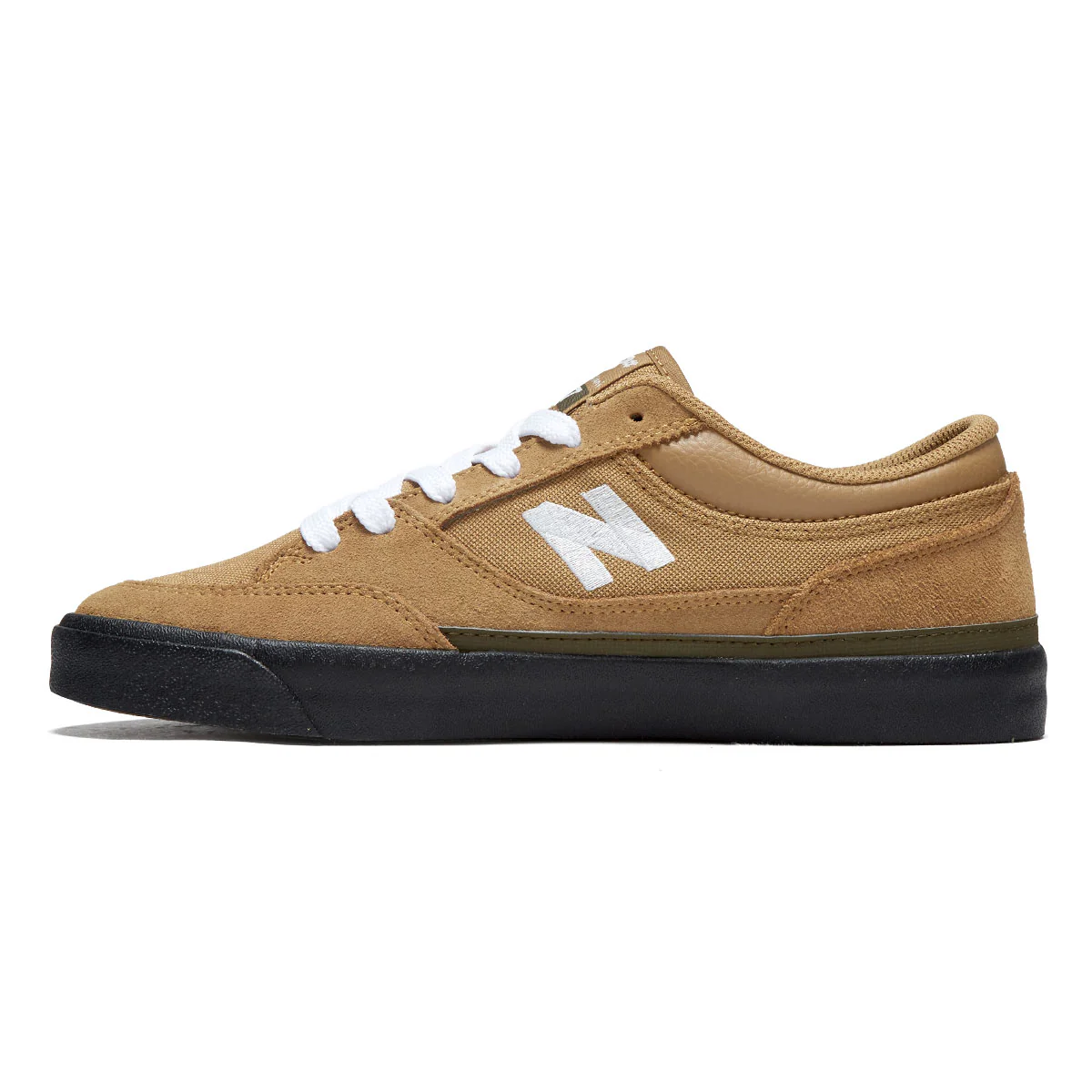 New Balance 417 Villani Low Shoes - Camel/Black - Image 2
