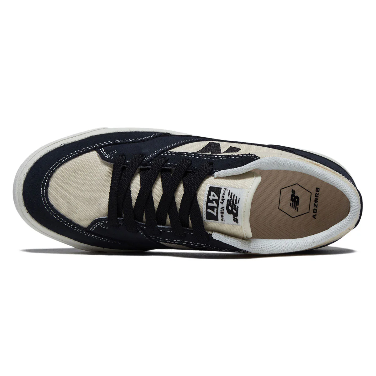 New Balance 417 Villani Low Shoes - Navy/Sea Salt - Image 3