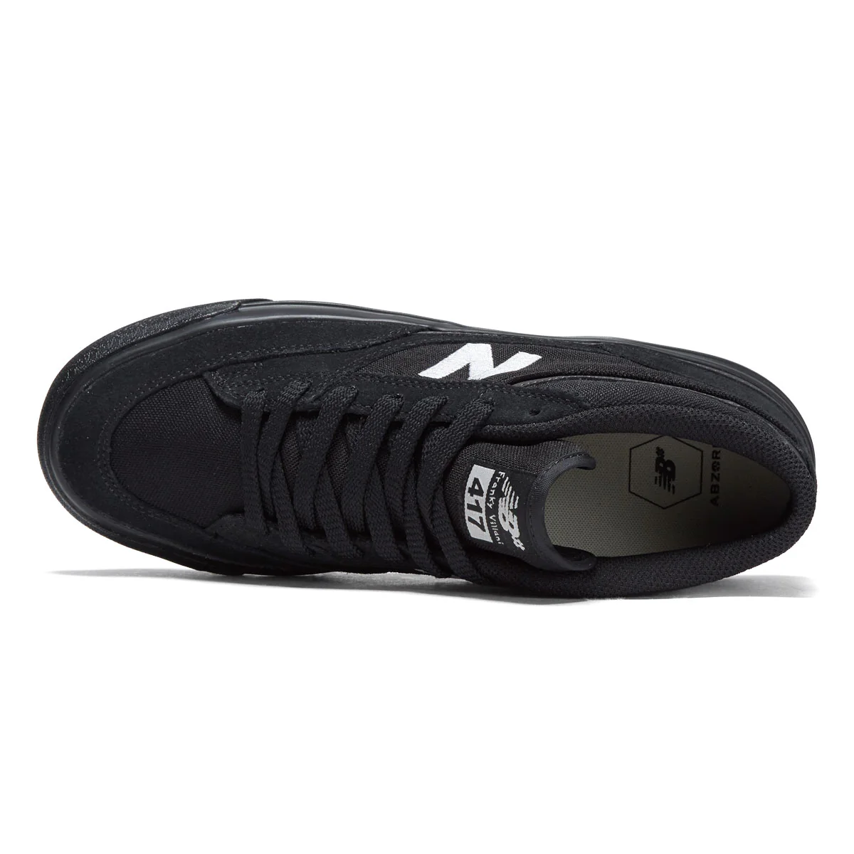 New Balance 417 Villani Shoes - Black/White II - Image 3