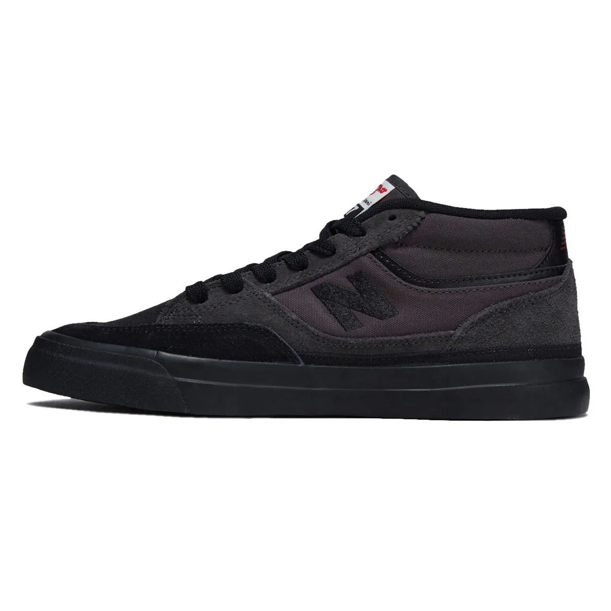 New Balance 417 Villani Shoes - Dark Grey/Black - Image 2