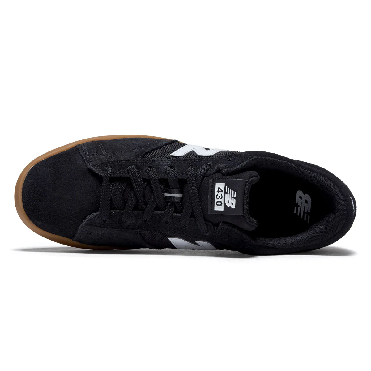 New Balance 430 Shoes - Black/Gum - Image 3