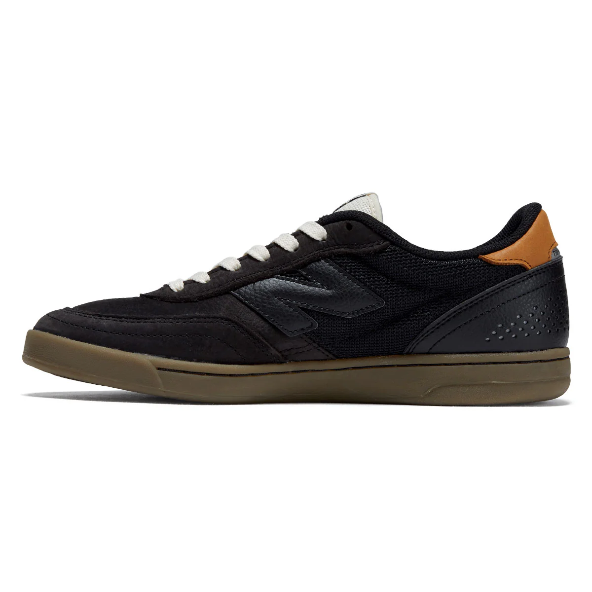New Balance 440 V2 Shoes - Black/Gum - Image 2