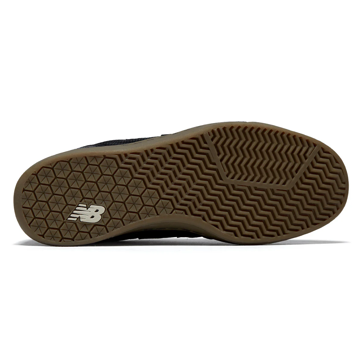 New Balance 440 V2 Shoes - Black/Gum - Image 4