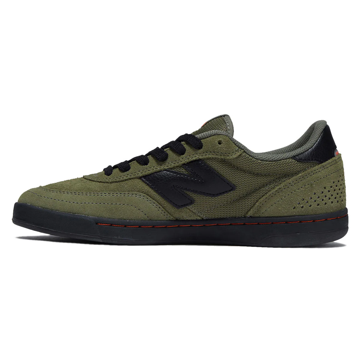 New Balance 440 V2 Shoes - Dark Olivine/Black - Image 2