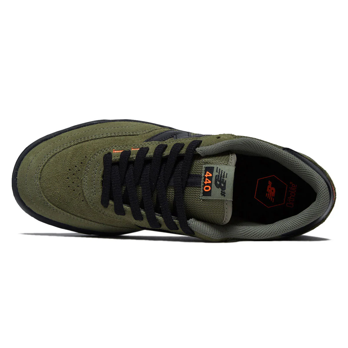 New Balance 440 V2 Shoes - Dark Olivine/Black - Image 3