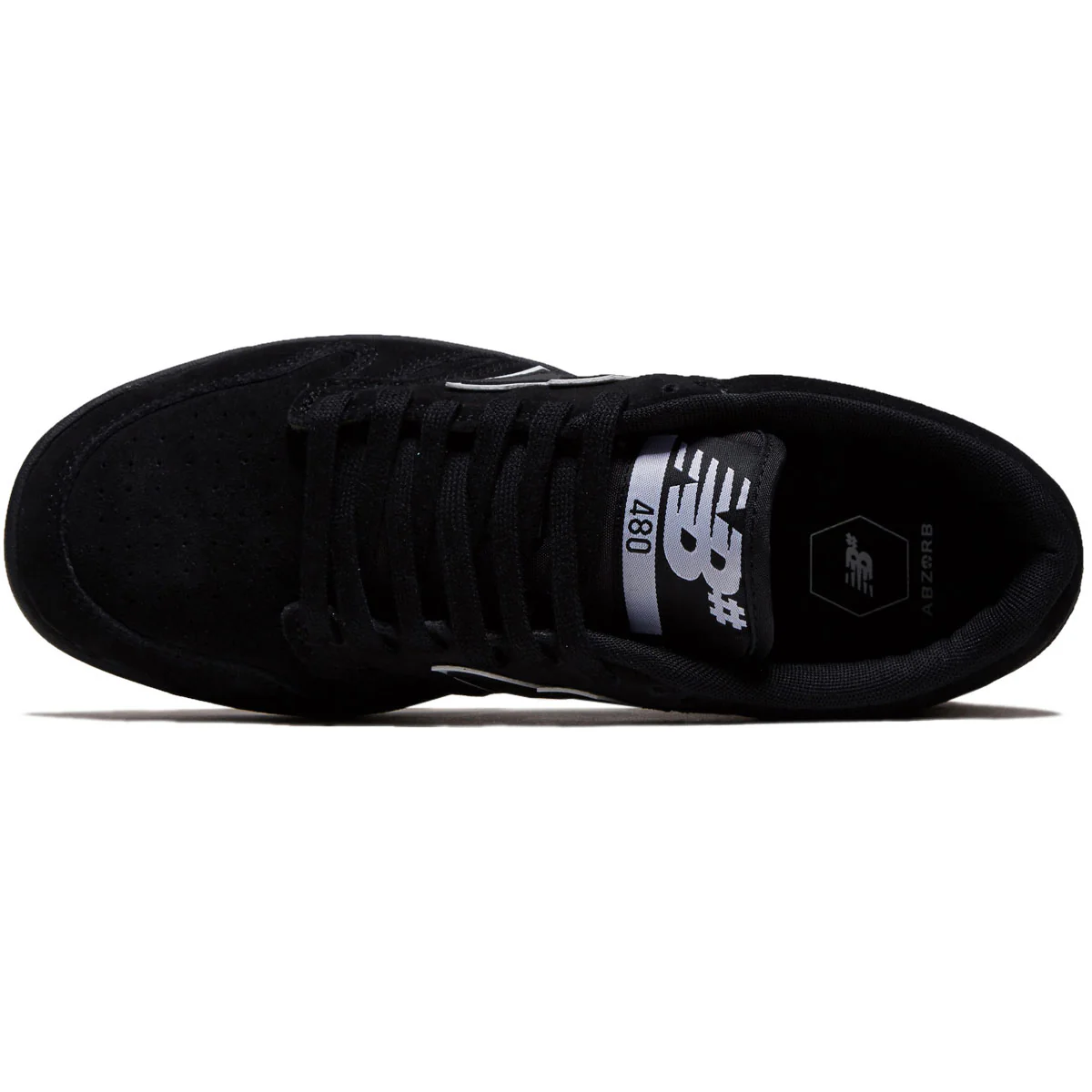 New Balance 480 Shoes - Black/Black - Image 3