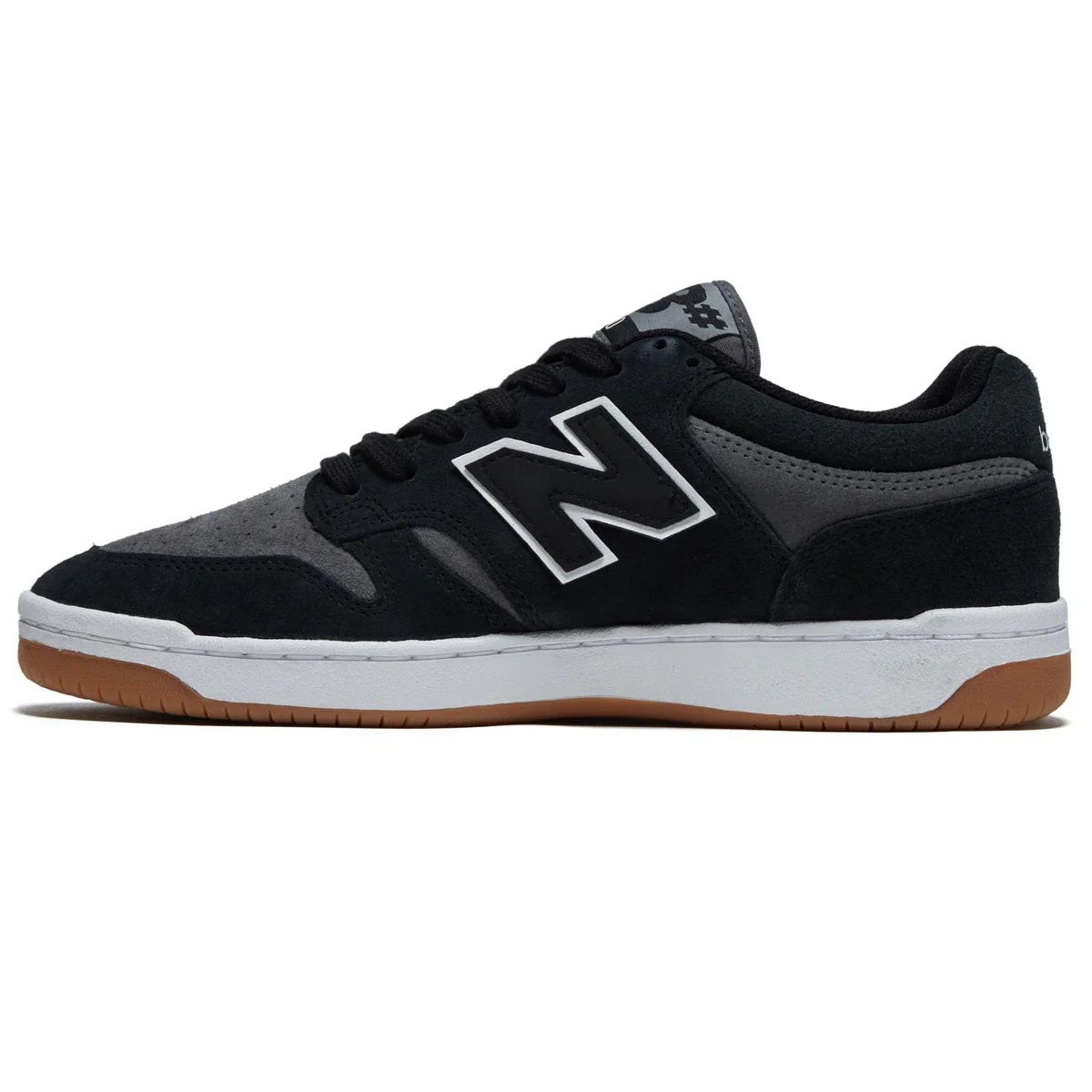 New Balance 480 Shoes - Black/Grey - Image 2