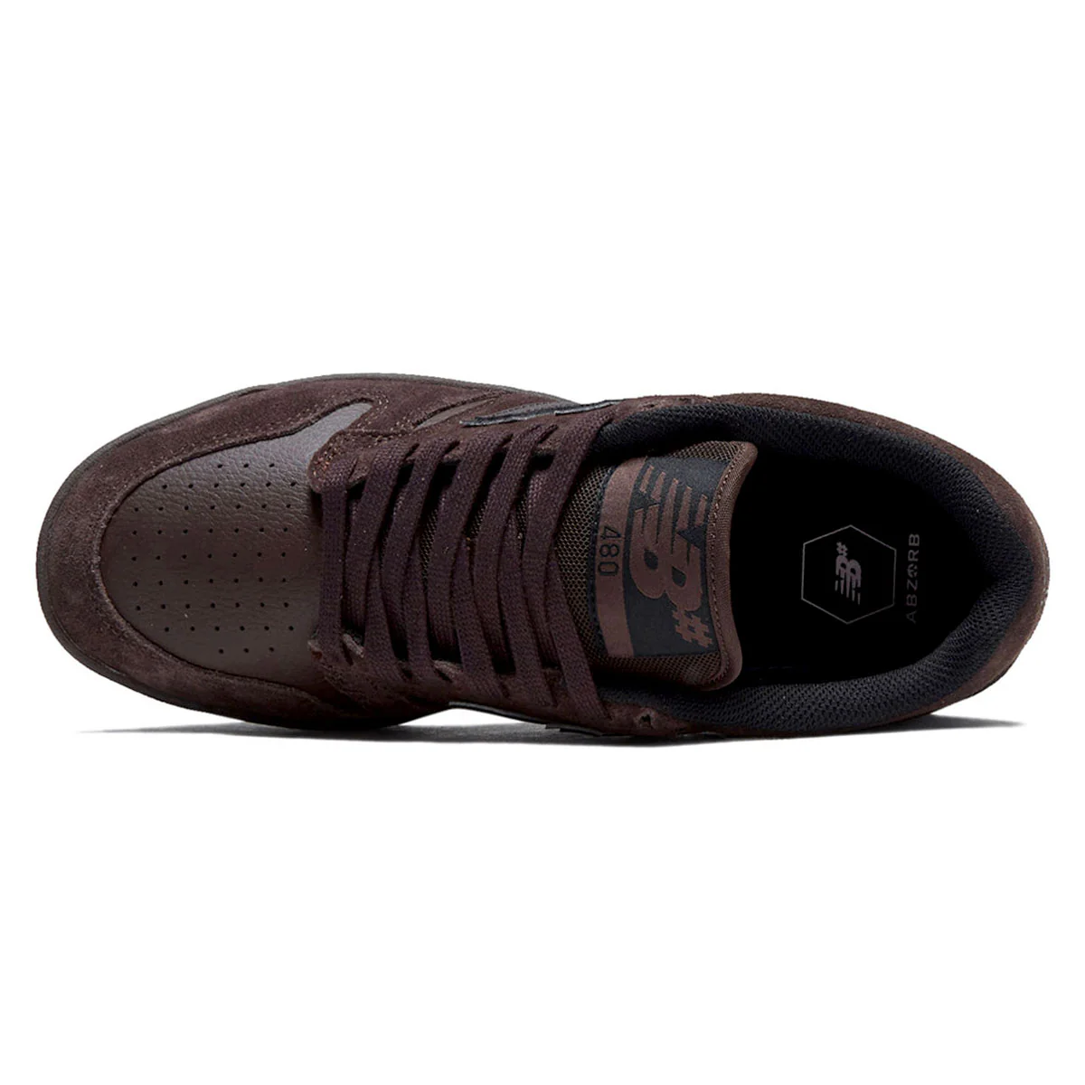 New Balance 480 Shoes - Chocolate/Chocolate - Image 3