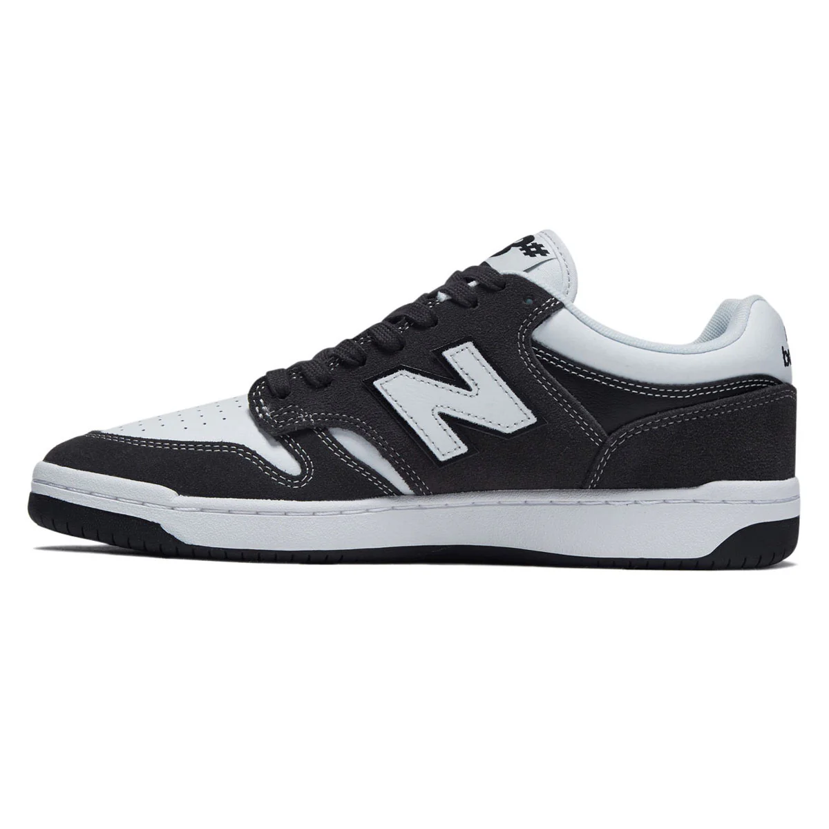 New Balance 480 Shoes - Dark Grey/White - Image 2