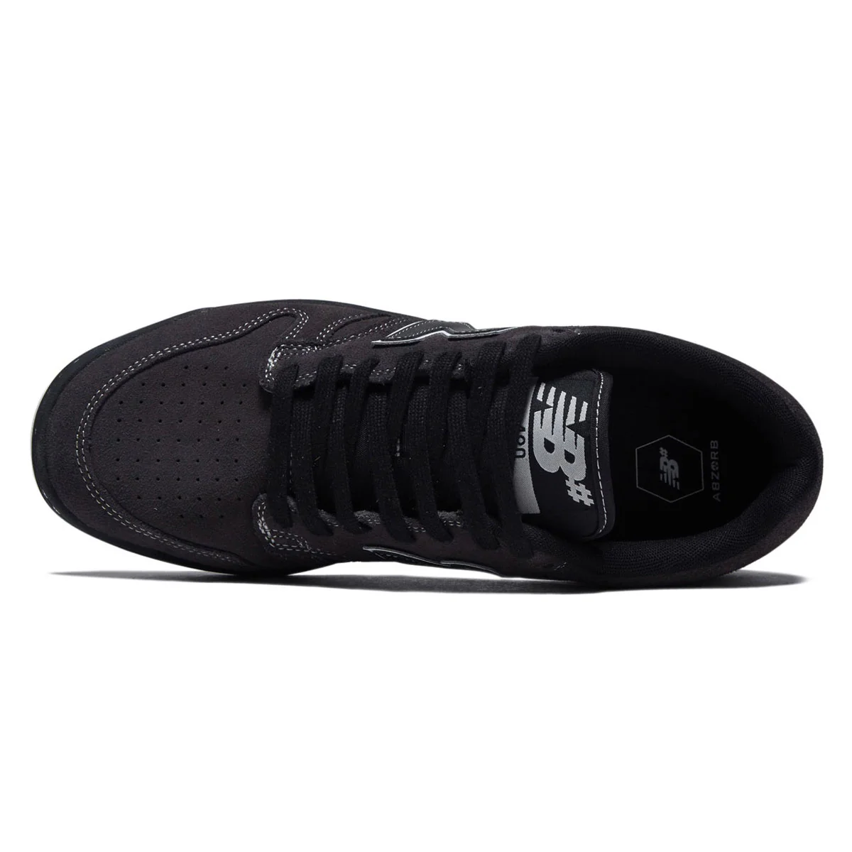 New Balance 480 Wide Shoes - Dark Grey/Black - Image 3