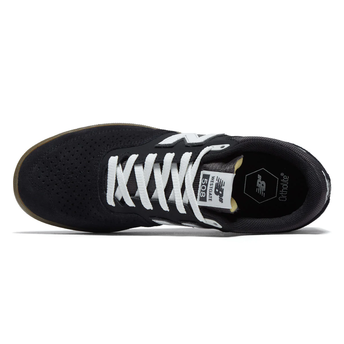 New Balance 508 Westgate Shoes - Black/Gum Suede - Image 3