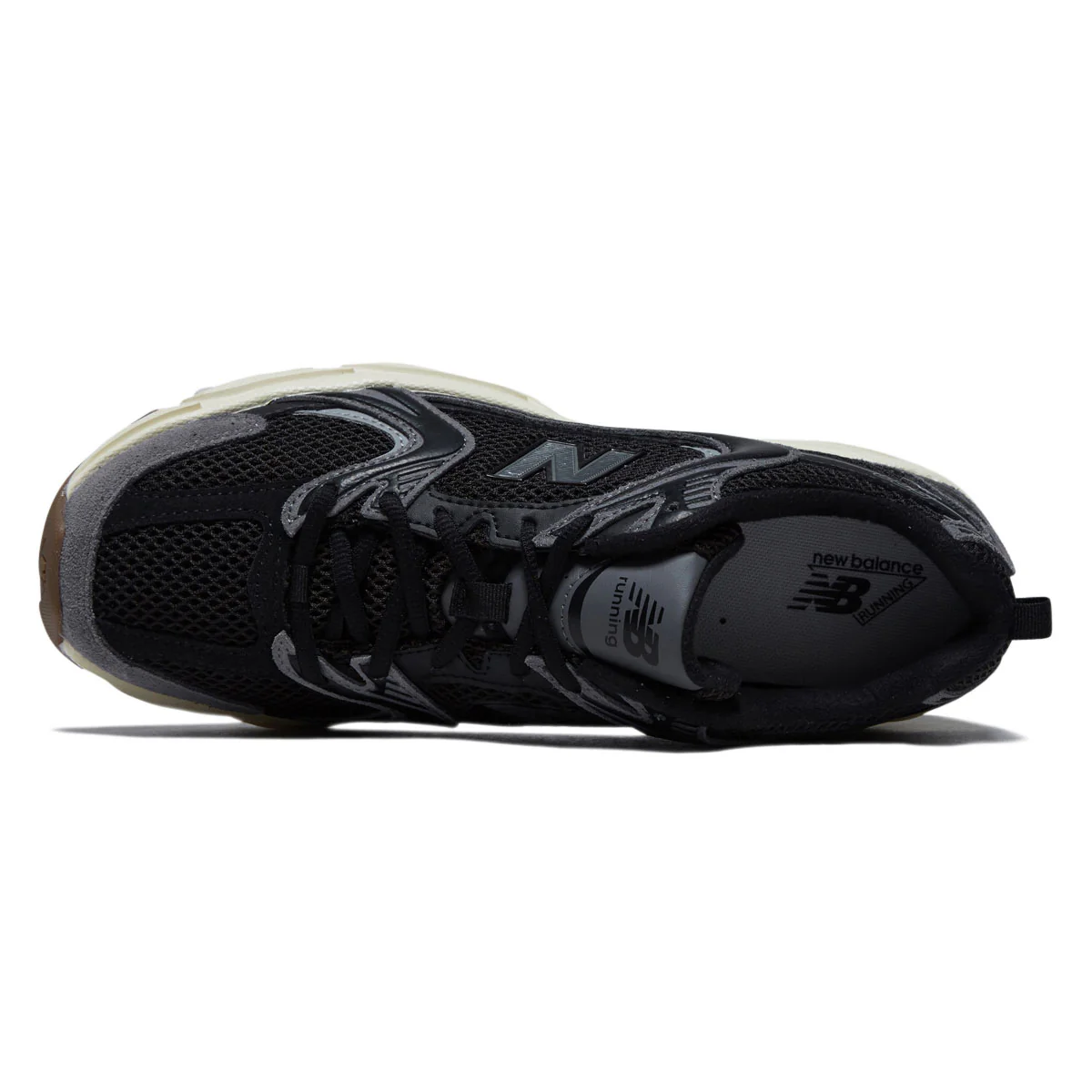 New Balance 530 Shoes - Black/Castlerock - Image 3