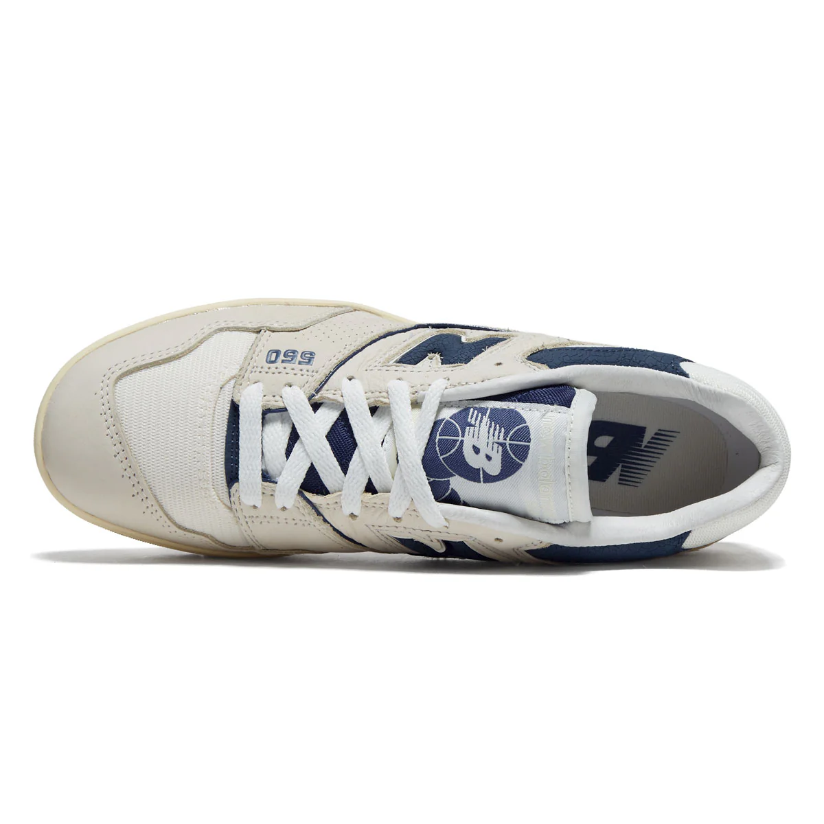 New Balance 550 Shoes - Permafrost/Blue - Image 3