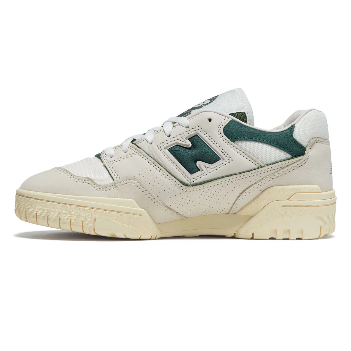 New Balance 550 Shoes - Permafrost/Dark Alpine Green - Image 2