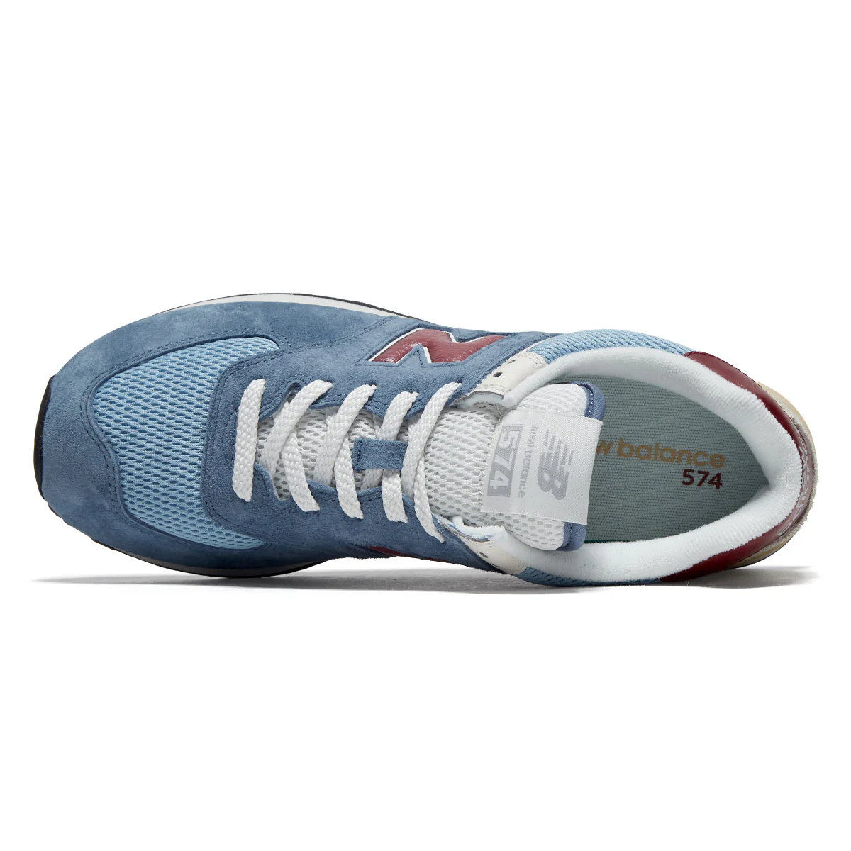 New Balance 574 Shoes - Shoreline Blue - Image 3