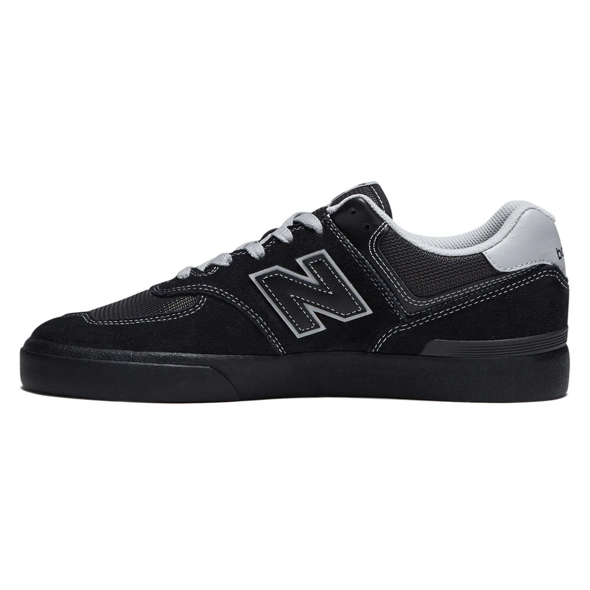 New Balance 574 Vulc Wide Shoes - Black/Black - Image 2