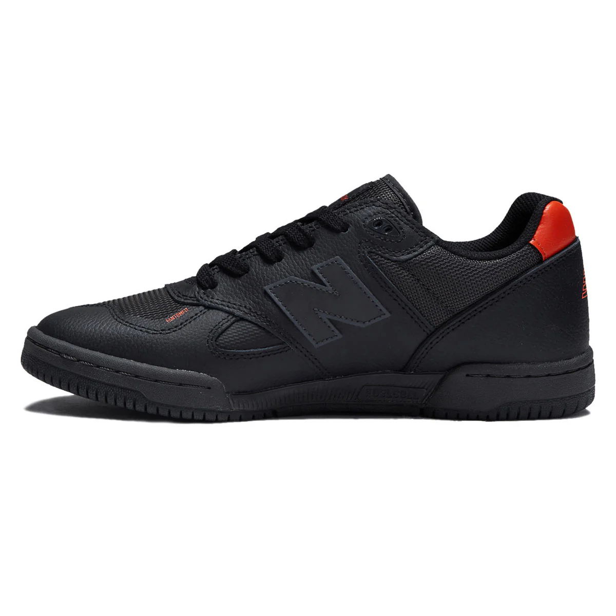 New Balance 600 Tom Knox Shoes - Black/Orange - Image 2