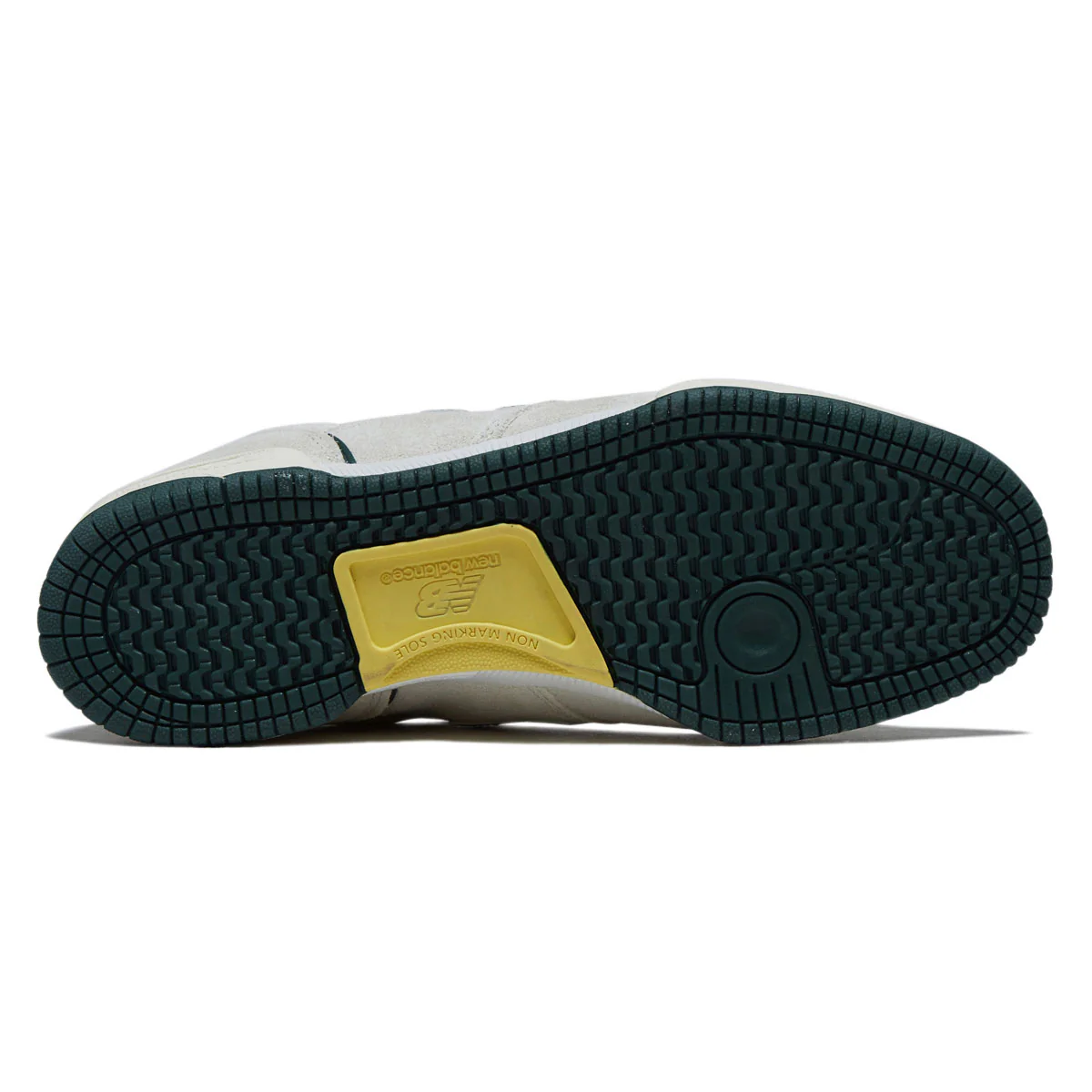 New Balance 600 Tom Knox Shoes - Sea Salt/Forest - Image 4