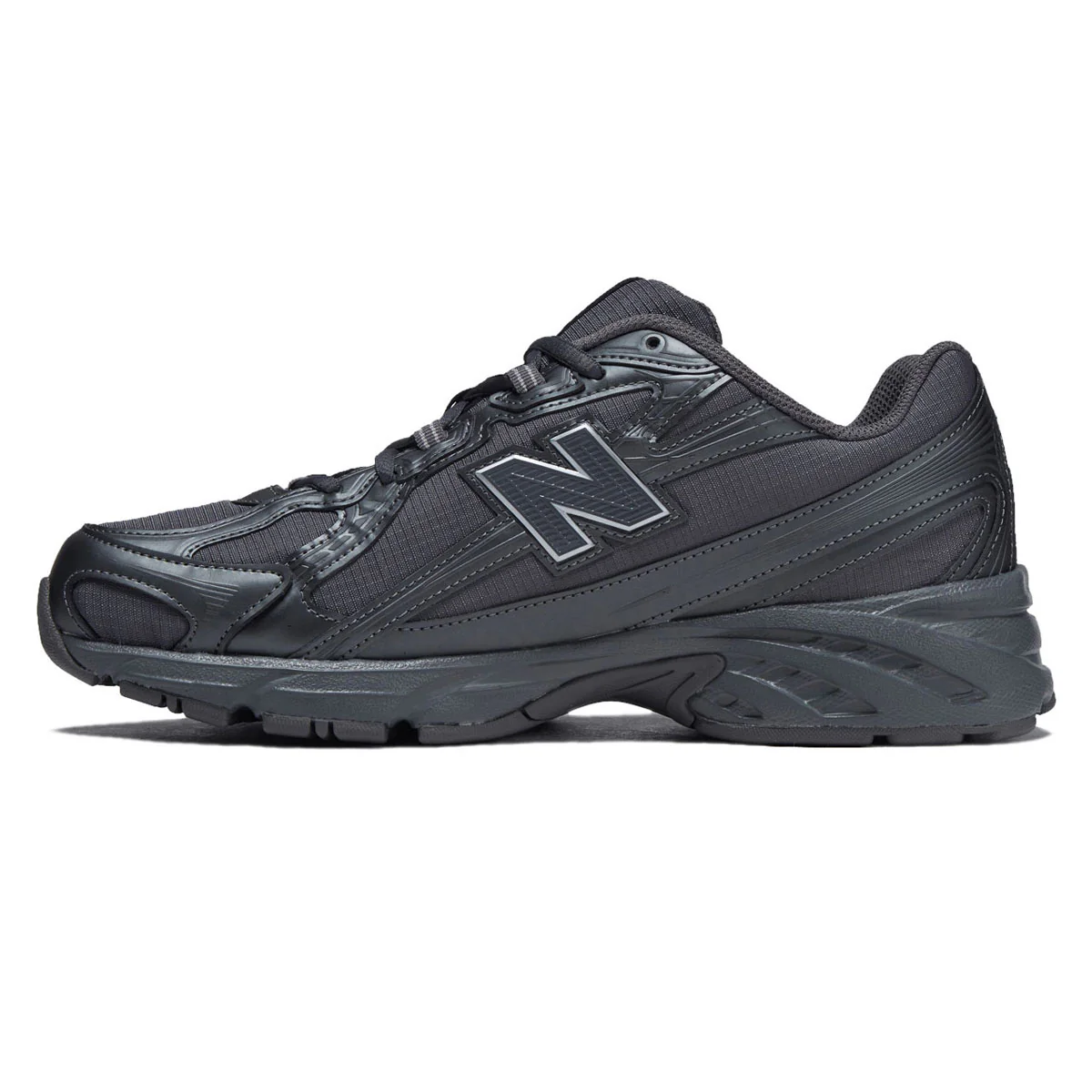 New Balance 740 Shoes - Castlerock/Silver Metallic - Image 2