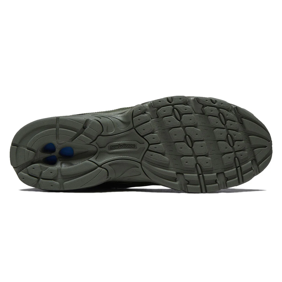 New Balance 740 Shoes - Dark Olivine/Silver Metallic - Image 4