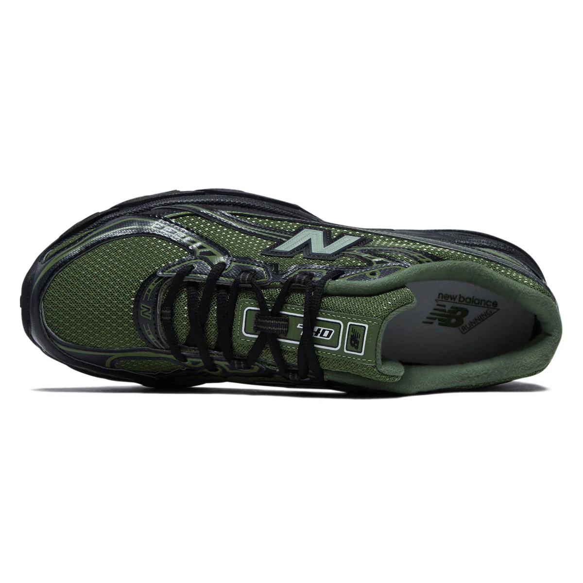 New Balance 740 Shoes - Utility Green/Black - Image 3