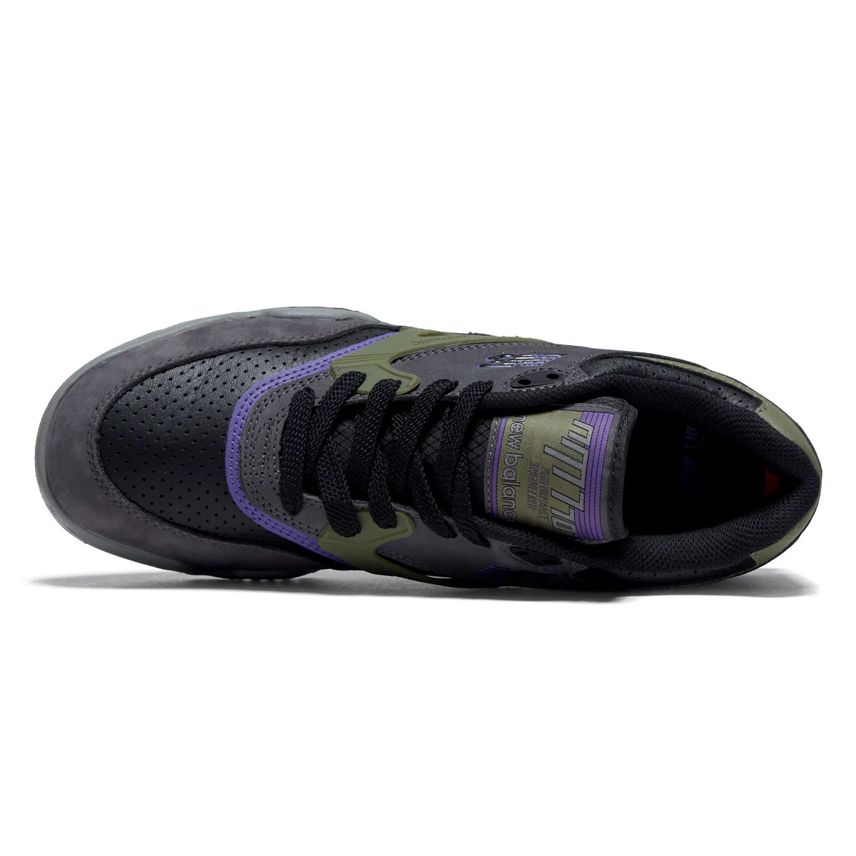 New Balance 770 Shoes - Grey/Olive/Purple - Image 3