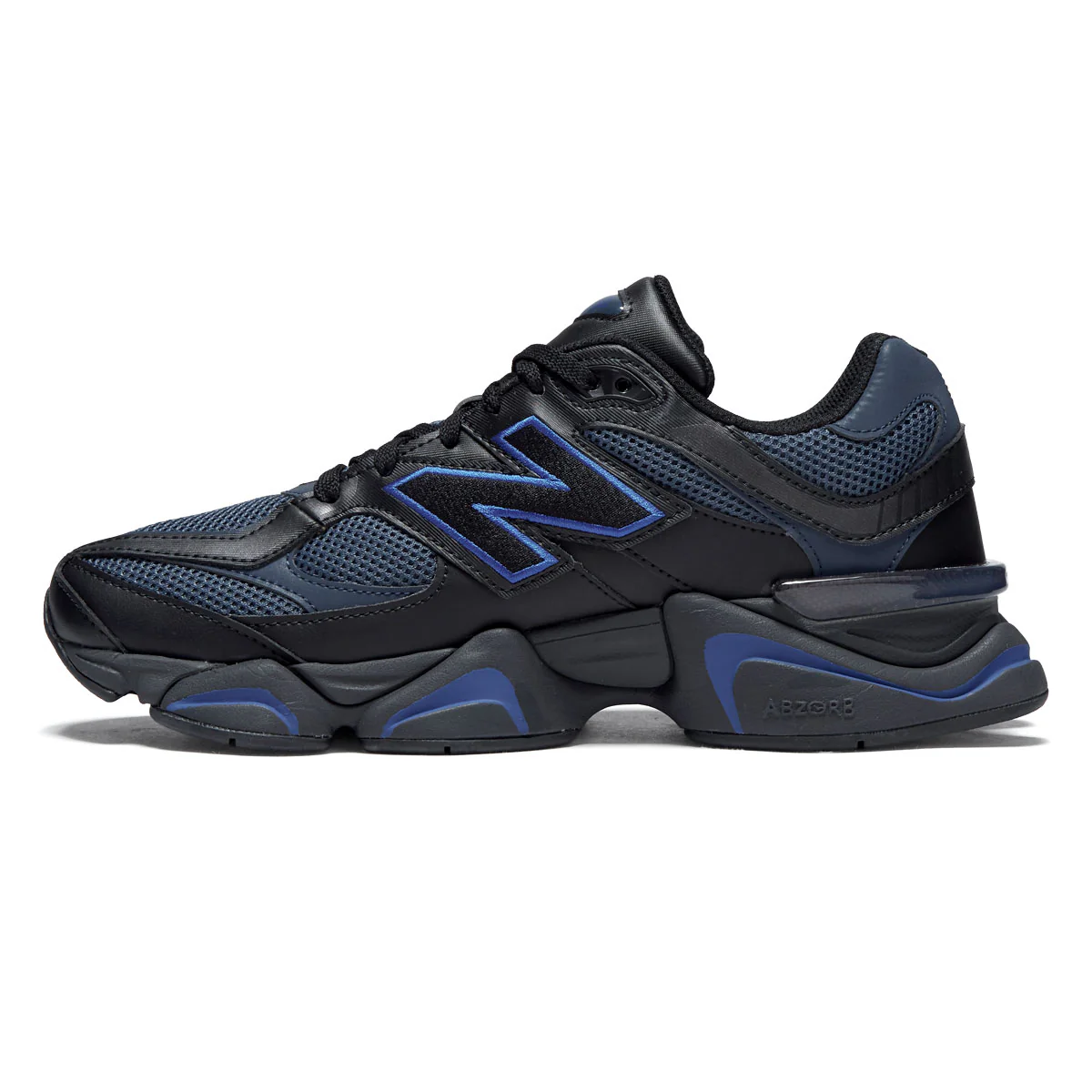 New Balance 9060 Shoes - Black/Vintage Indigo - Image 2