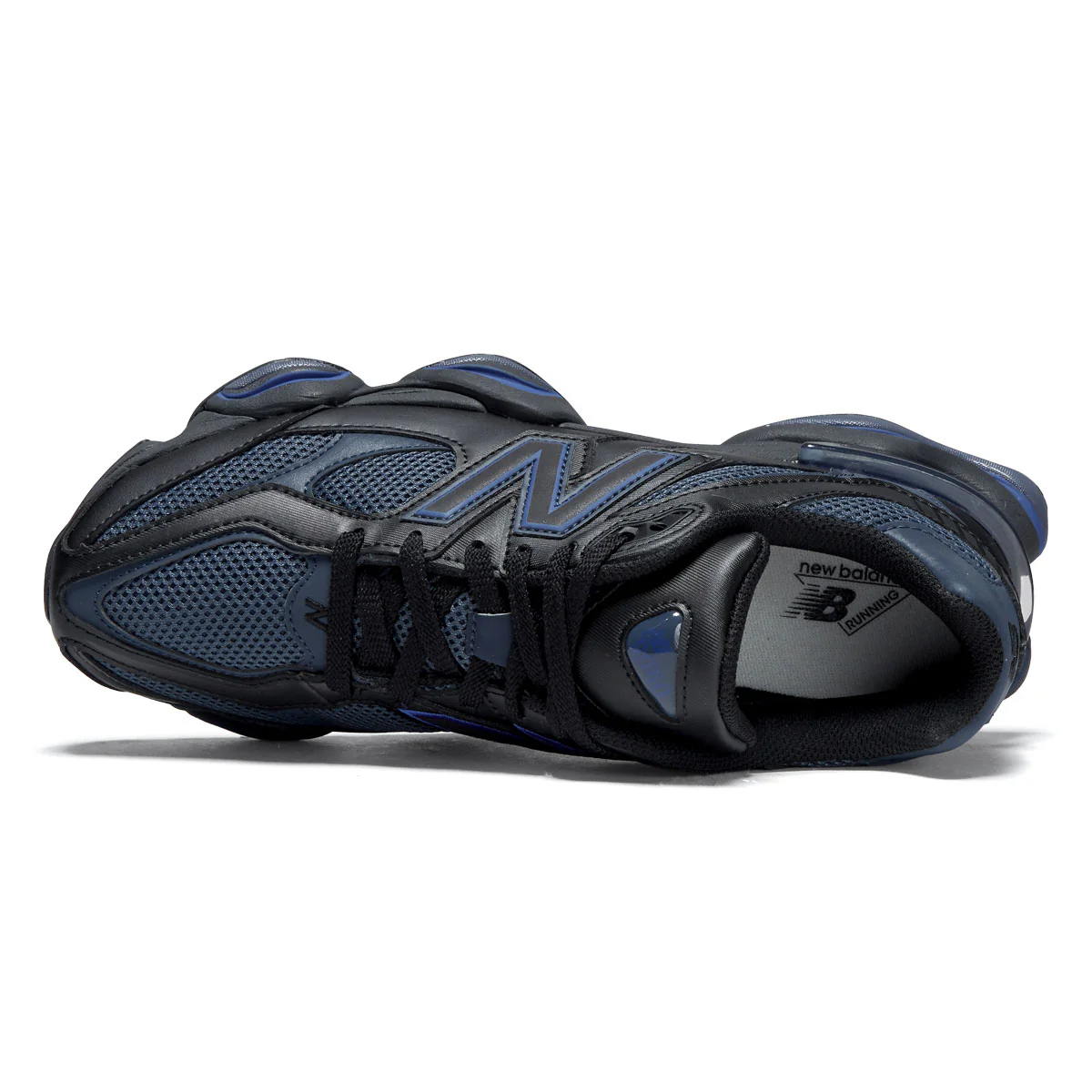 New Balance 9060 Shoes - Black/Vintage Indigo - Image 3
