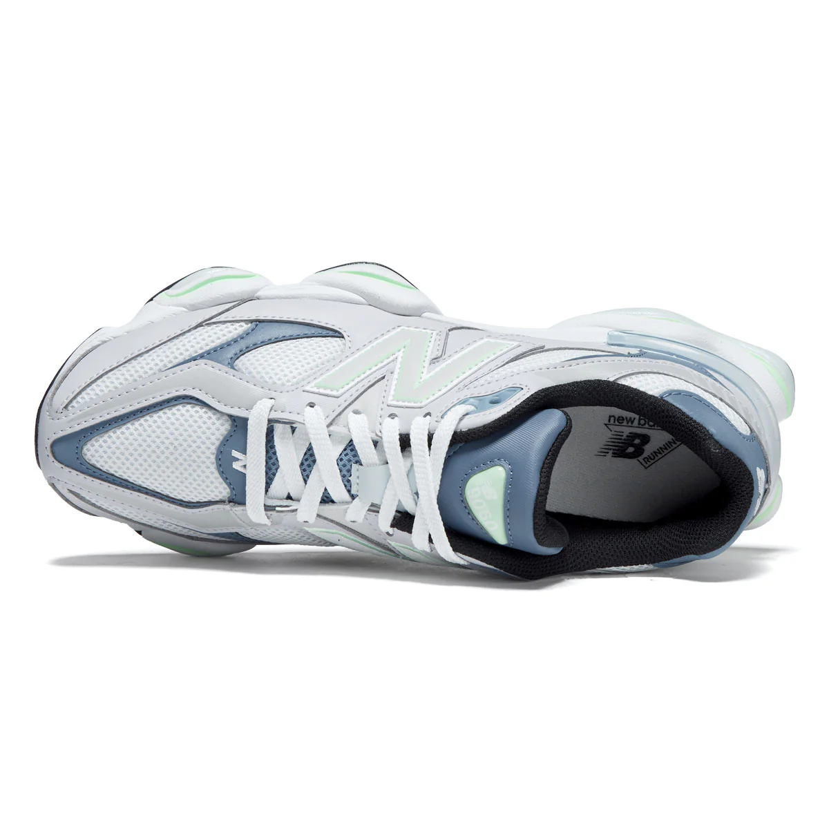 New Balance 9060 Shoes - Pearl Grey/Shoreline Blue - Image 3