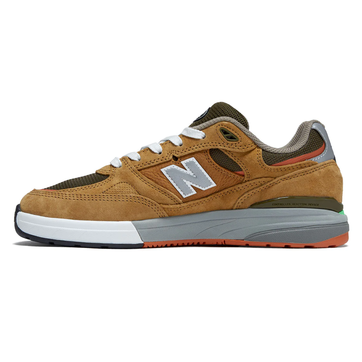 New Balance Andrew Reynolds 933 Shoes - Camel/Grey - Image 2