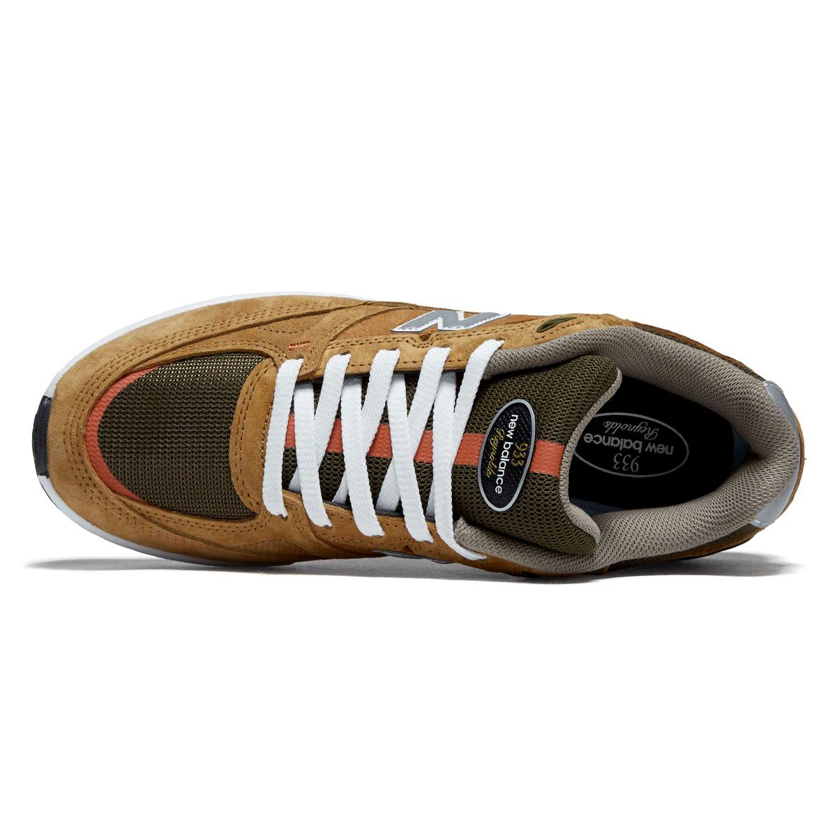 New Balance Andrew Reynolds 933 Shoes - Camel/Grey - Image 3