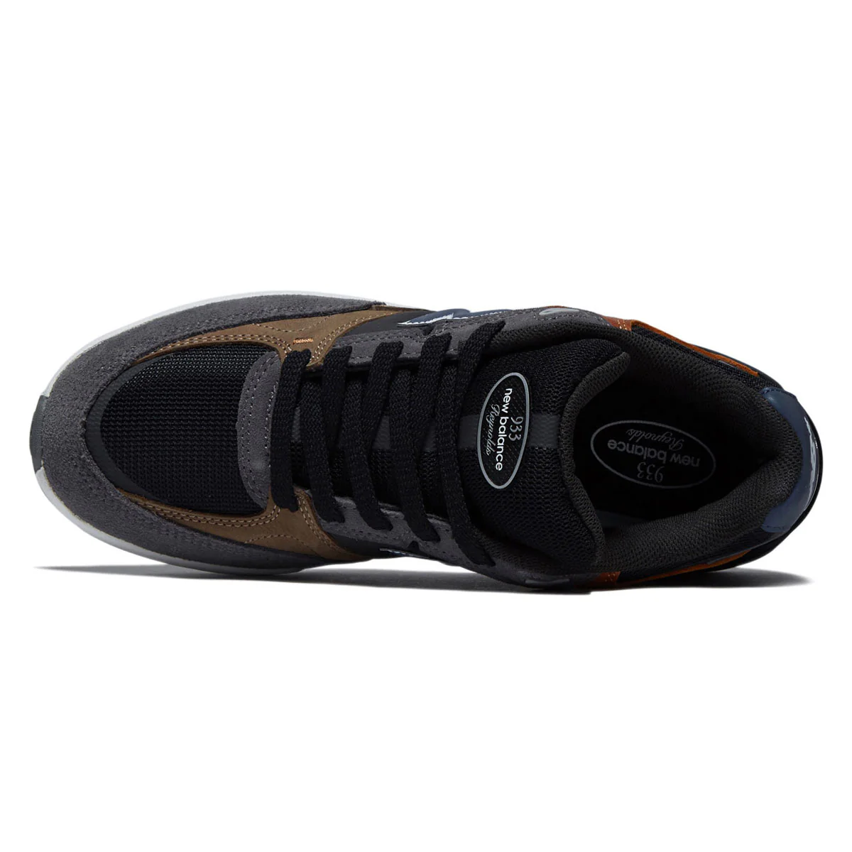 New Balance Andrew Reynolds 933 Shoes - Tan/Grey - Image 3