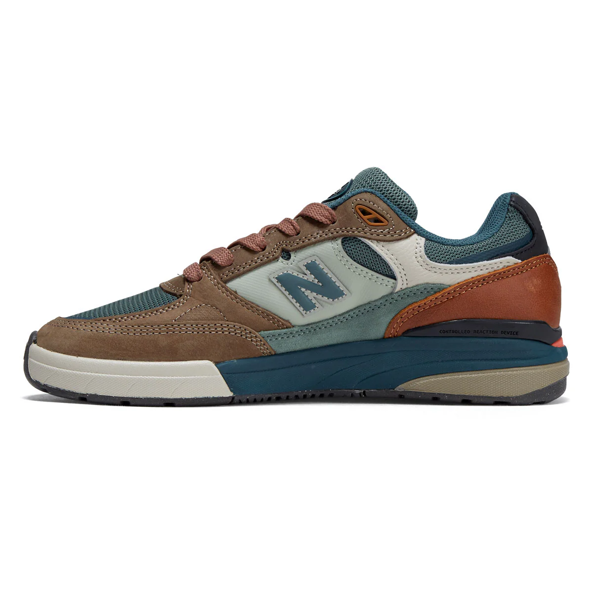 New Balance Andrew Reynolds 933 Shoes - Tan/Teal - Image 2
