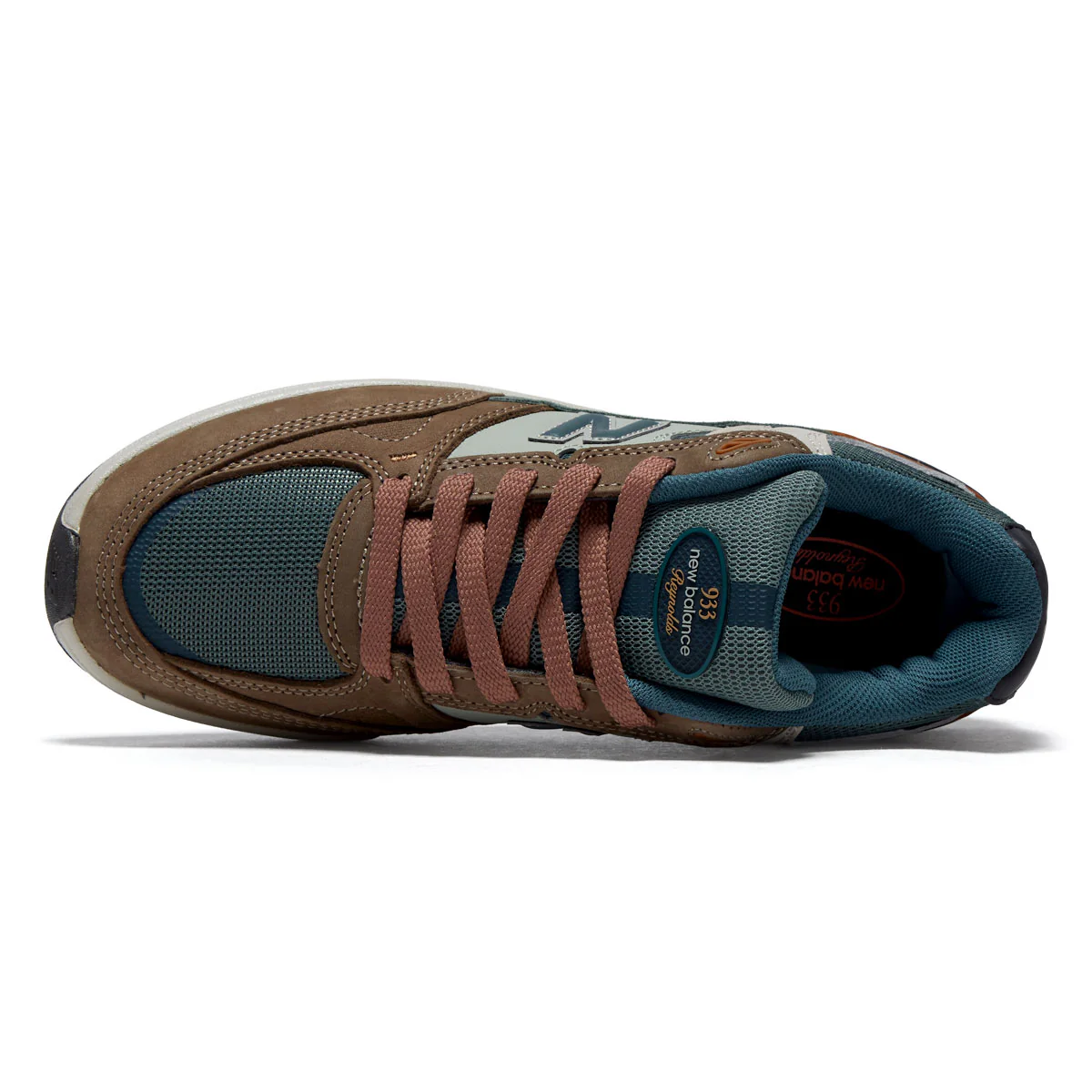 New Balance Andrew Reynolds 933 Shoes - Tan/Teal - Image 3