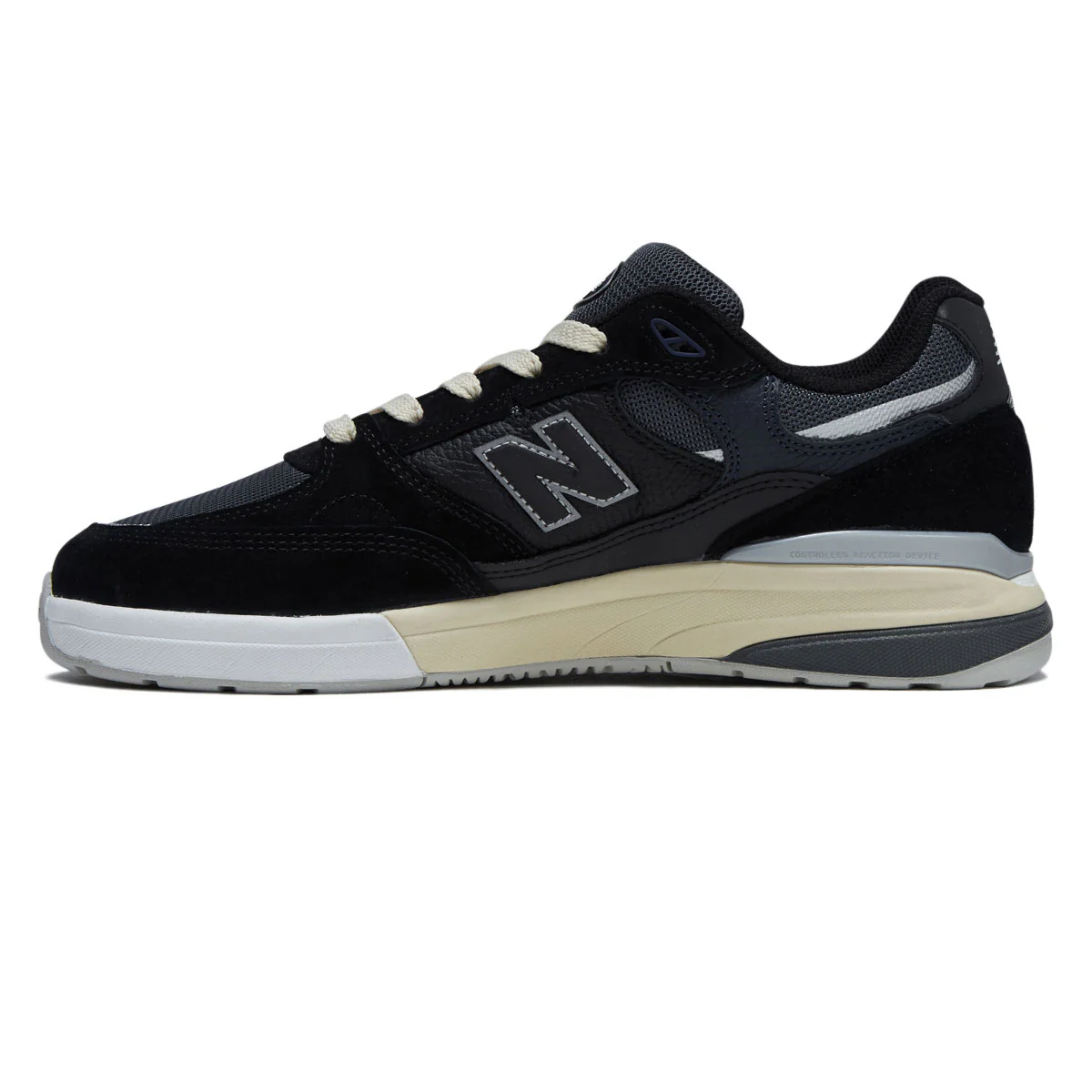 New Balance Andrew Reynolds 933 Wide Shoes - Black/Navy - Image 2