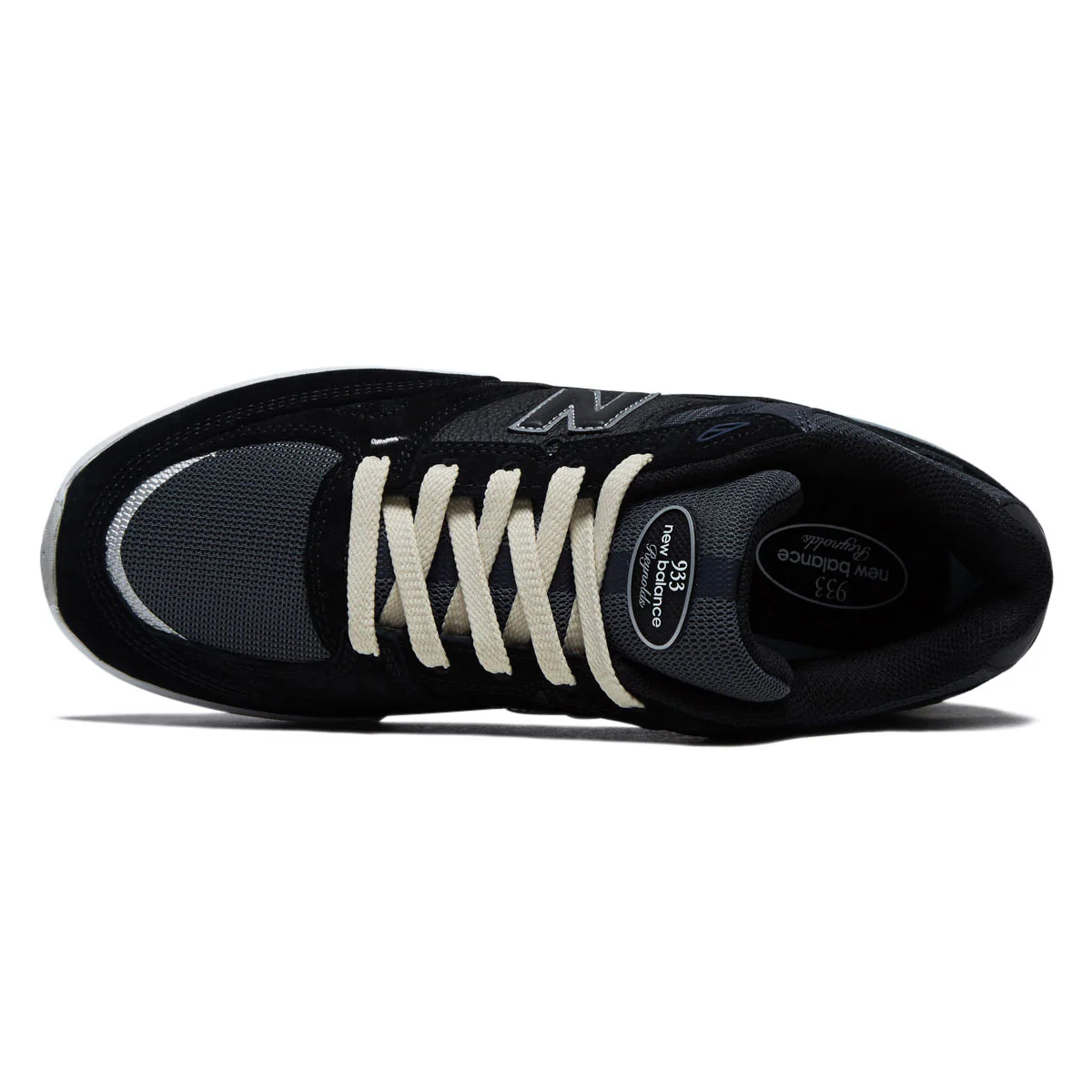 New Balance Andrew Reynolds 933 Wide Shoes - Black/Navy - Image 3