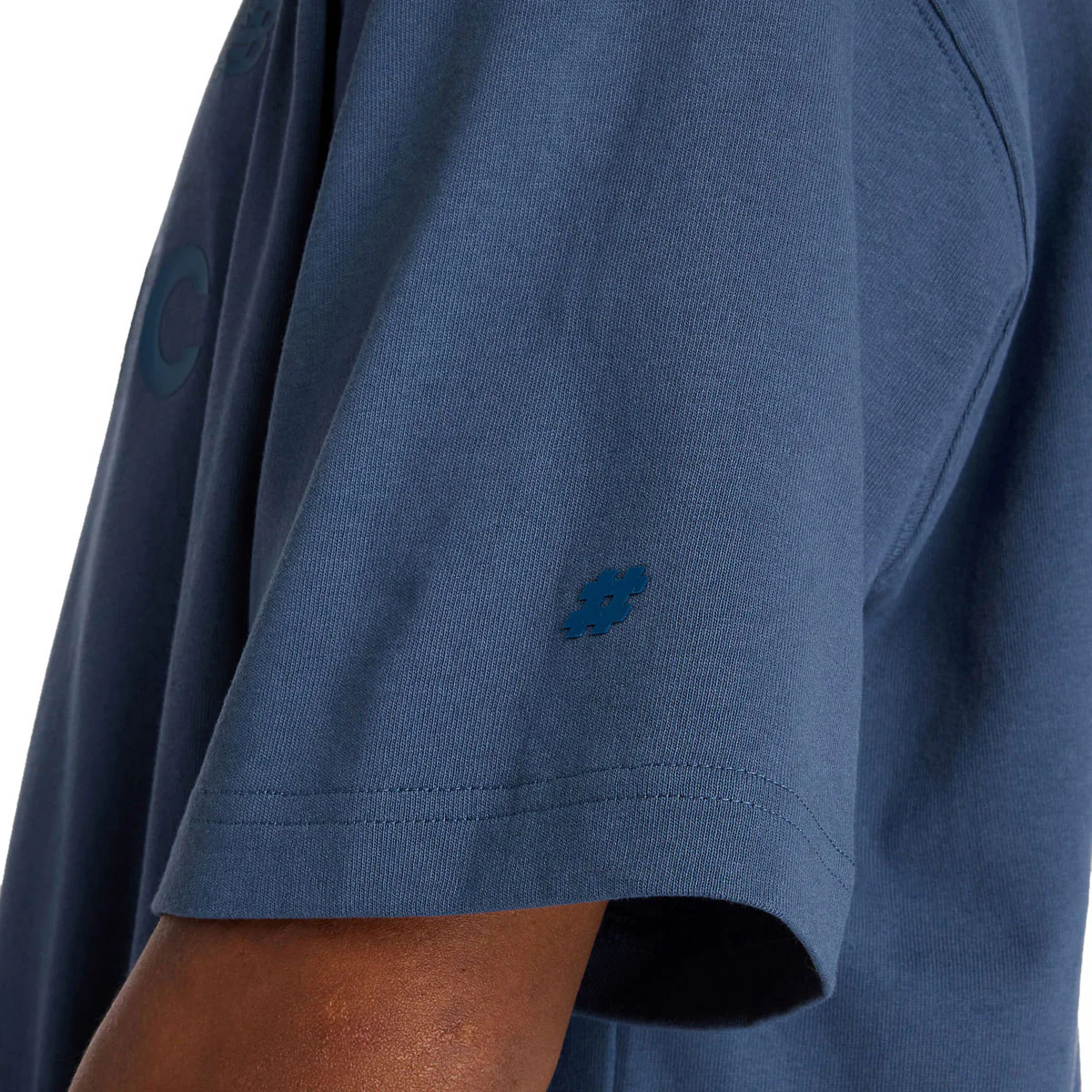 New Balance Numeric Cotton T-Shirt - Blue - Image 4