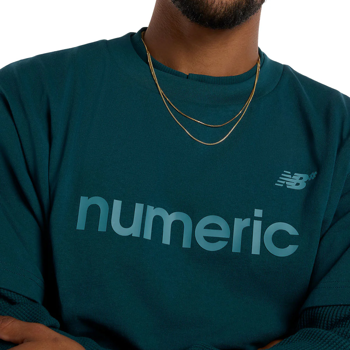 New Balance Numeric Cotton T-Shirt - Medusa Green - Image 3