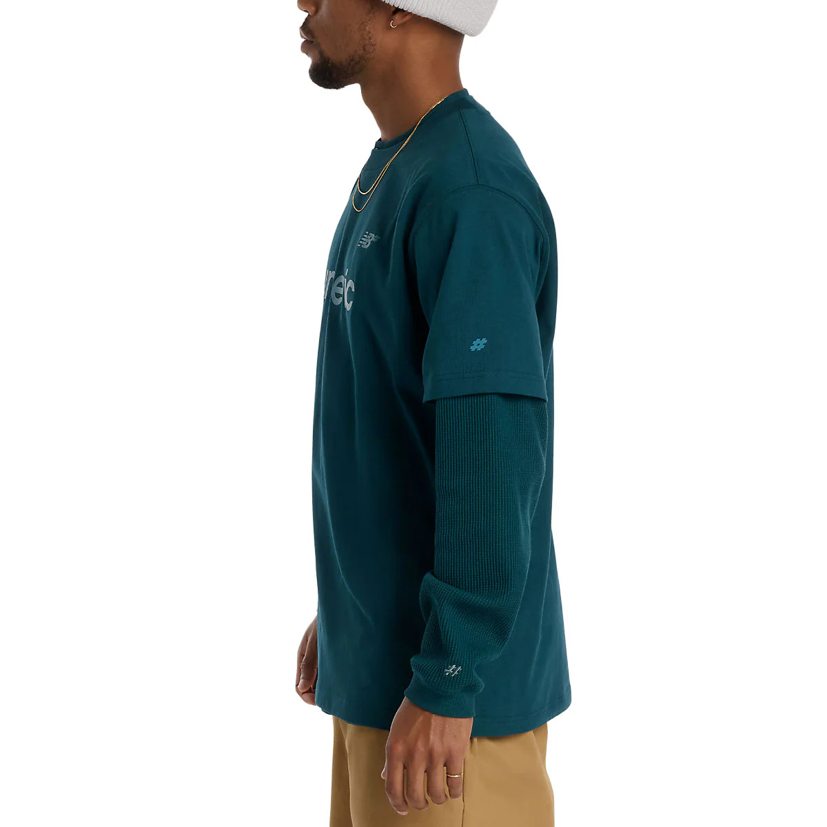 New Balance Numeric Cotton T-Shirt - Medusa Green - Image 4