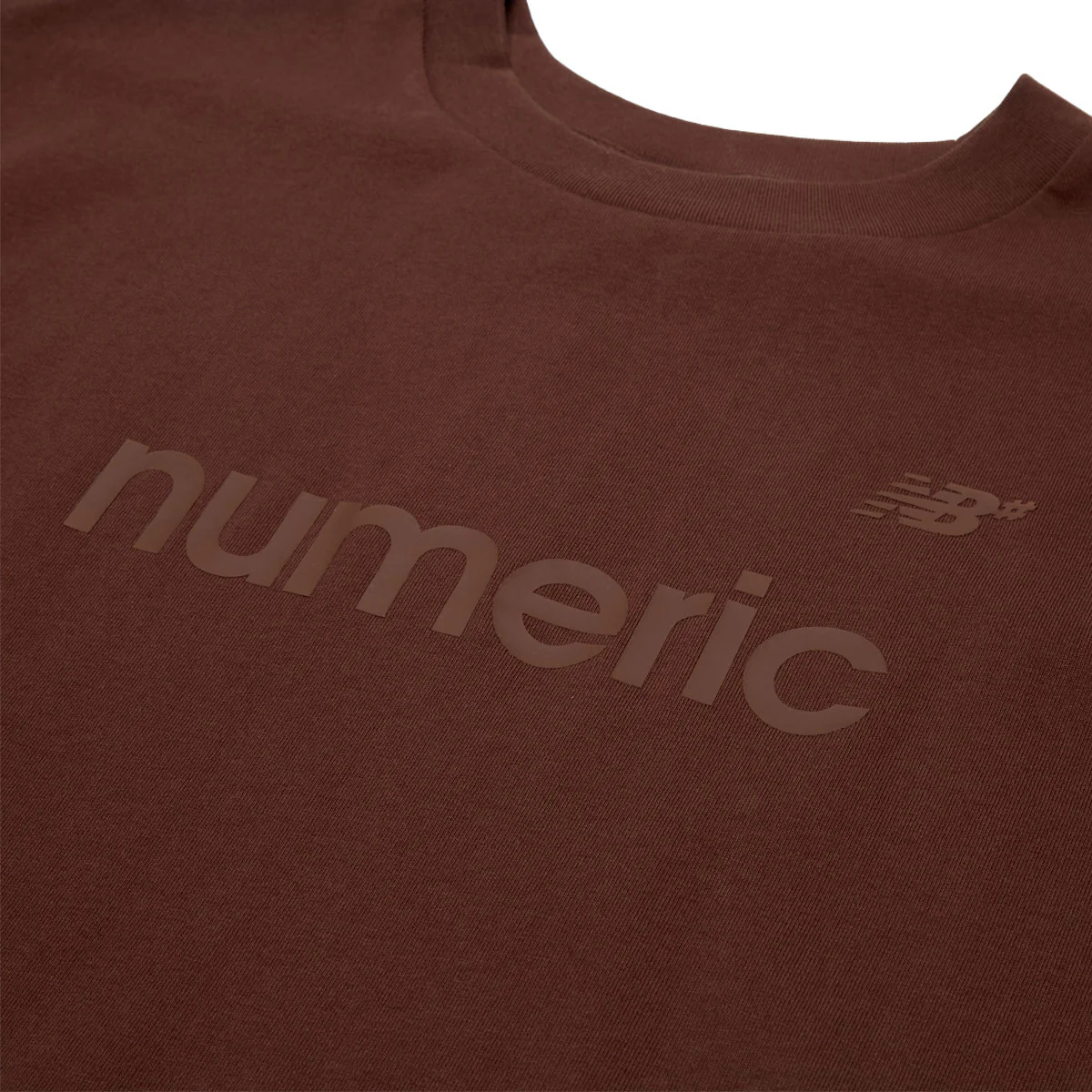New Balance Numeric Cotton T-Shirt - Rich Oak - Image 2