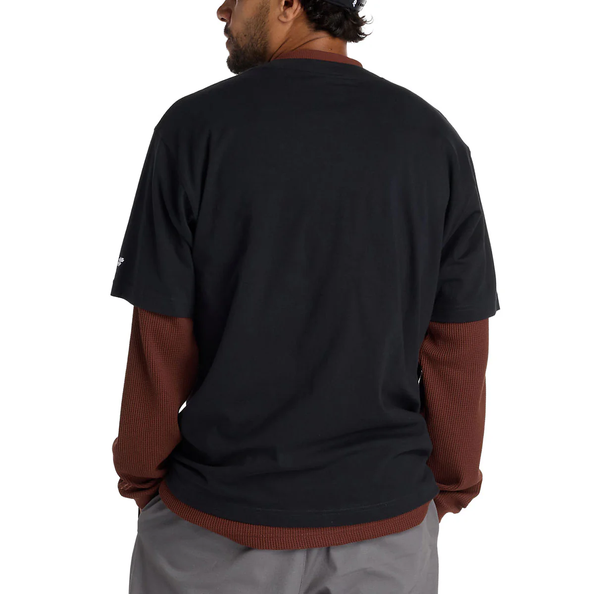 New Balance Numeric Linear Logo T-Shirt - Black - Image 4