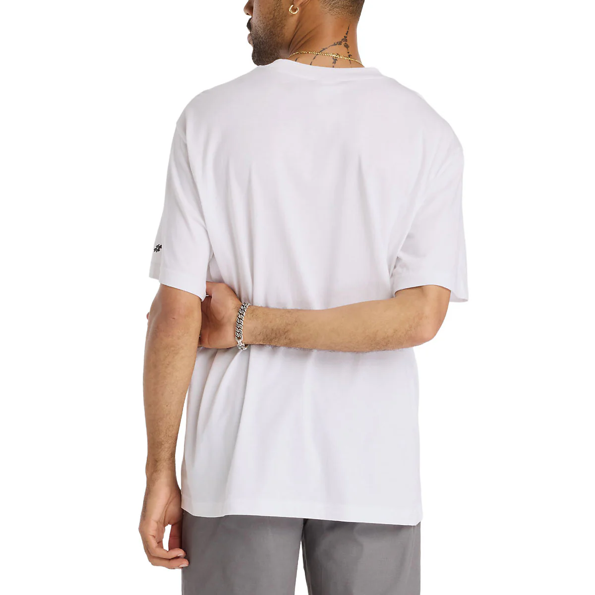 New Balance Numeric Linear Logo T-Shirt - White - Image 3