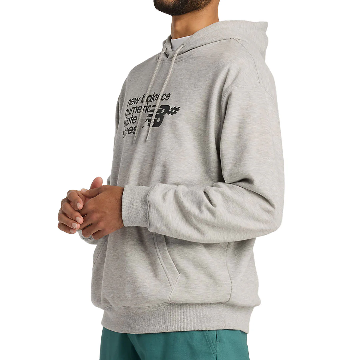 New Balance Numeric Logo Hoodie - Athletic Grey - Image 3