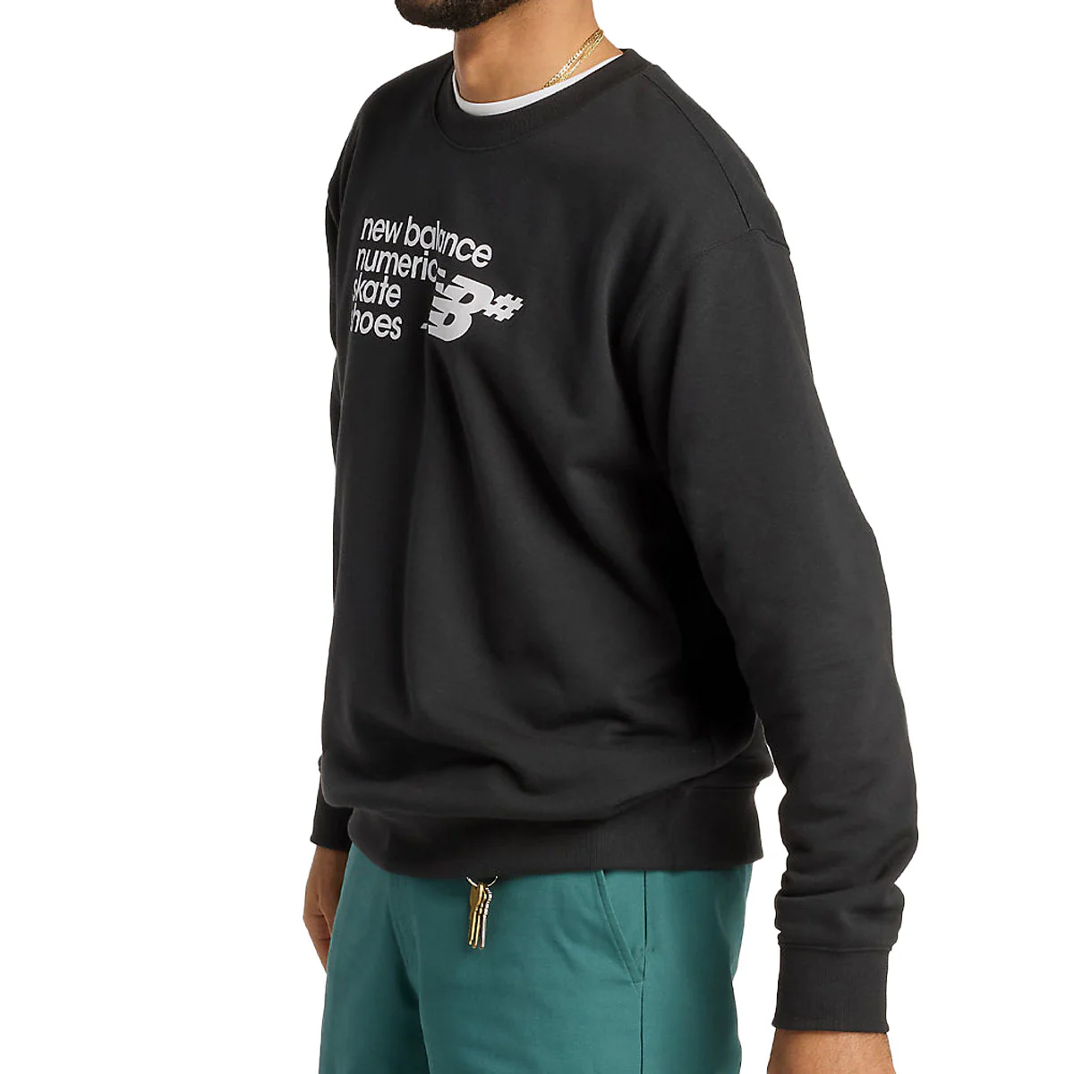 New Balance Numeric Logo Sweatshirt - Black - Image 3