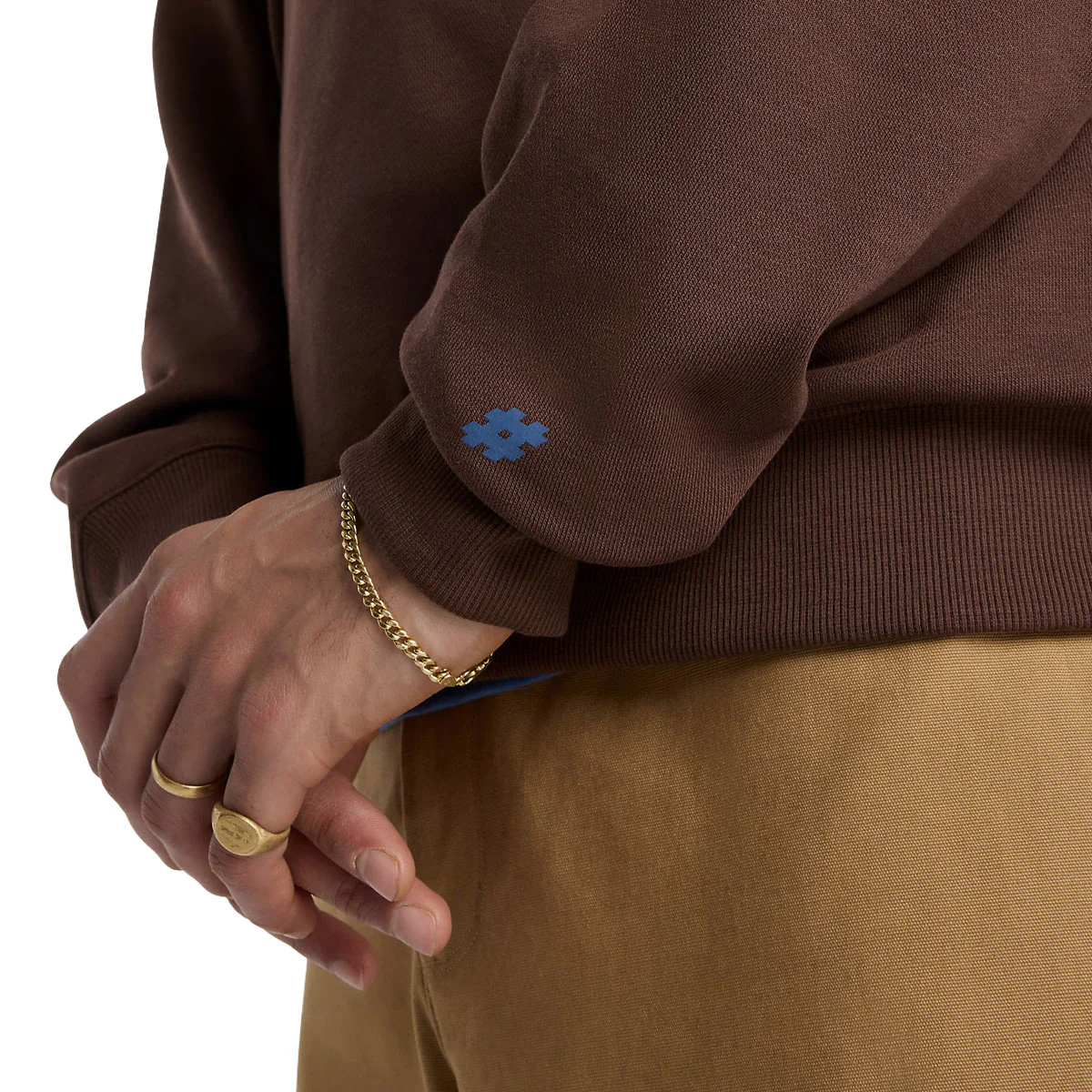 New Balance Numeric Logo Sweatshirt - Pumpernickel - Image 4
