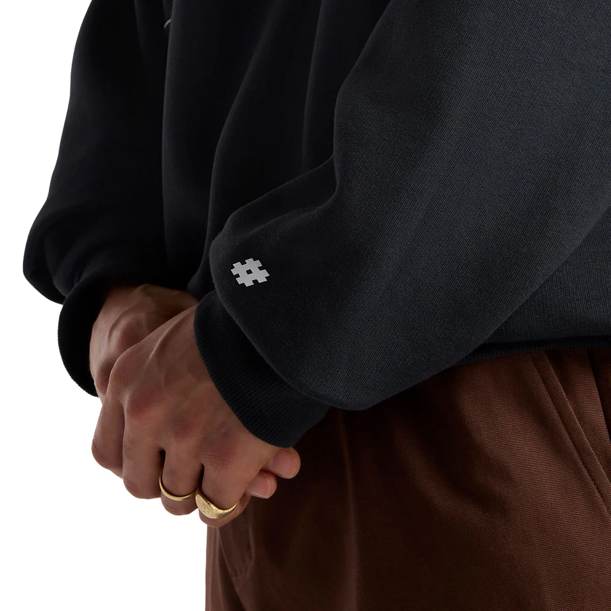 New Balance Numeric Team Sweatshirt - Black - Image 4